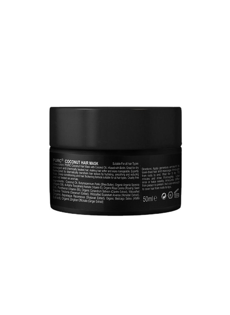 PURC - PURC Baked Oil Cream Coconut Oil Hair Mask Repairs Dry and Frizzy Hair Mask - Image 1