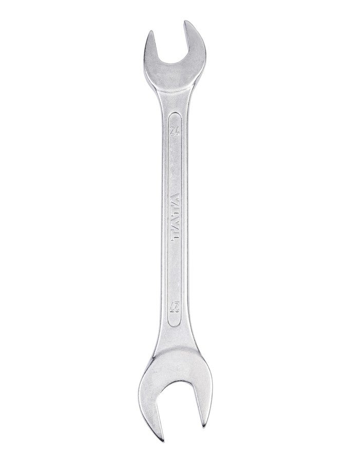 AGRICO Tata Agrico Ring Spanner (24 x 27) mm Matte Finish Chrome Vanadium Steel Shallow Offset Ring Spanner Set Anti-Slip & Anti-Corrosion - Image 1