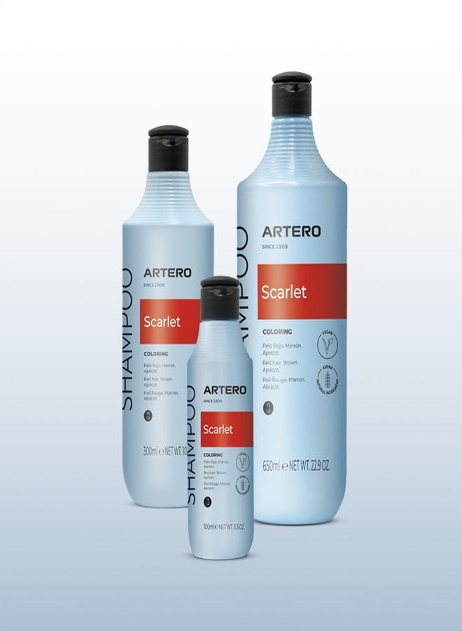 Artero Scarlet. Natural Colour Enhancing Shampoo for Dogs with Red, Brown and Chocolate Coats - Long-Lasting Shine, Deep Hydration and Gentle Formula - with Natural Pigments - Image 3