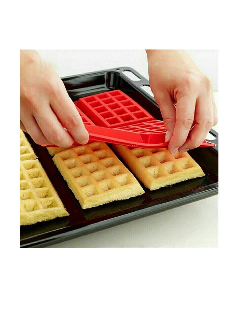 Large Silicone Waffle Mold – High-Quality Material for Perfect Results multicolored nng  - Image 4