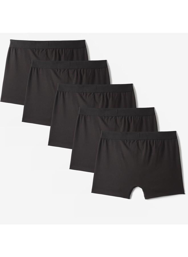 June Men 5-Pack Boxer Black - Image 1