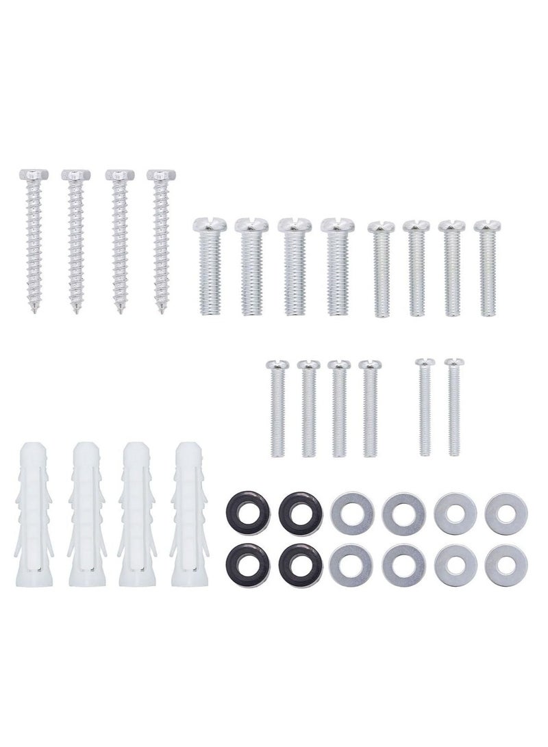 ELTRAZONE Fixed TV Wall Mount Bracket for 26–55 Inch LED LCD OLED Flat Screen TVs, Heavy-Duty Steel Wall Mount with VESA Compatibility Up to 400x400mm, 110 lbs (50kg) Load Capacity, Slim Profile Space-Saving TV Mount for Home or Office - Image 4