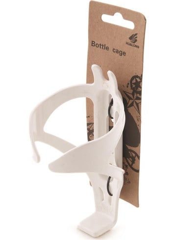 Plus Plastic Water Bottle Cage White 