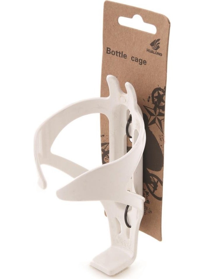 Plus Plastic Water Bottle Cage White 