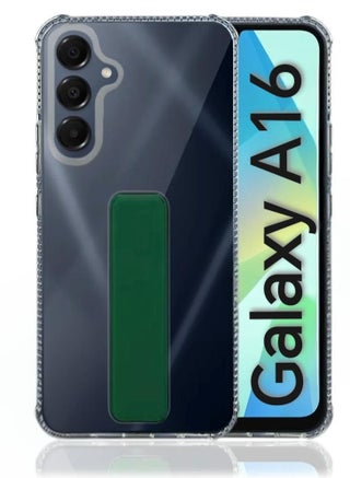 Case Cover For Samsung Galaxy A16 With Magnetic Hand Grip 3 in 1 Clear / Green - pzsku/Z6CC068D259583B4040EBZ/45/_/1733061484/26b0a11a-e697-4107-9291-1237284c735d