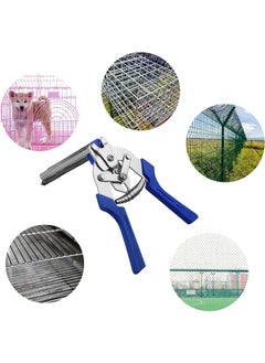kankin mart kankin mart Hog Ring Plier Upholstery Installation Kit Wire Clip Pliers Spring Loaded Chicken Bird Rabbit Cage Building Supplies  - Image 4