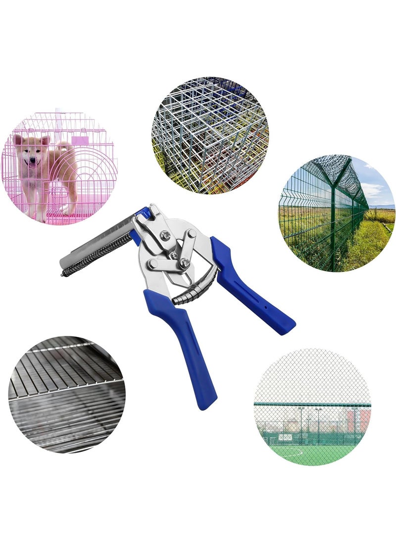 kankin mart - kankin mart Hog Ring Plier Upholstery Installation Kit Wire Clip Pliers Spring Loaded Chicken Bird Rabbit Cage Building Supplies - Image 1