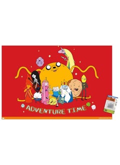 Trends International Adventure Time Group Wall Poster With Pushpins  - Image 2