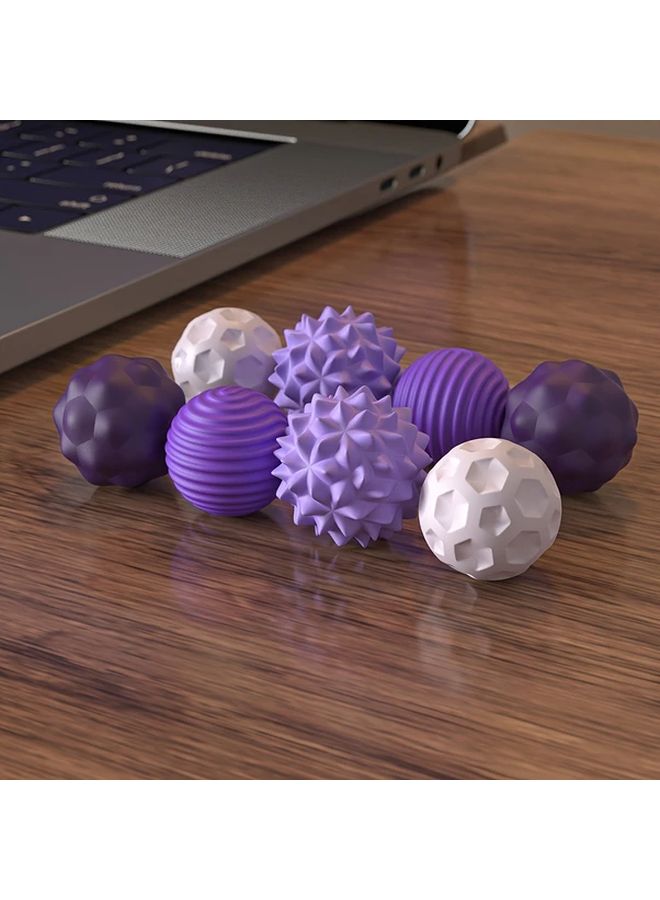 Pack Of 4 Stress Balls Sensory Magnetic Silicone Grip Strengthener Hand Exerciser Set Durable Finger And Palm Workout Tools Green - Image 4