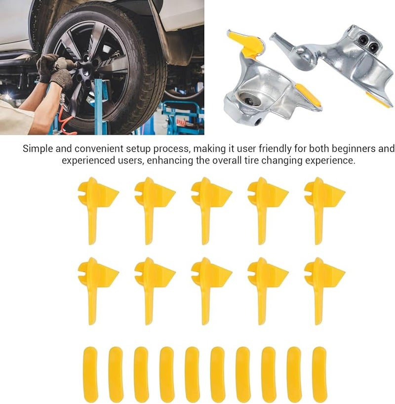 Enhanced Efficiency Tire Changer Demount Head 10 Sets Wearproof Duck Head Insert Rim Protector - Image 5