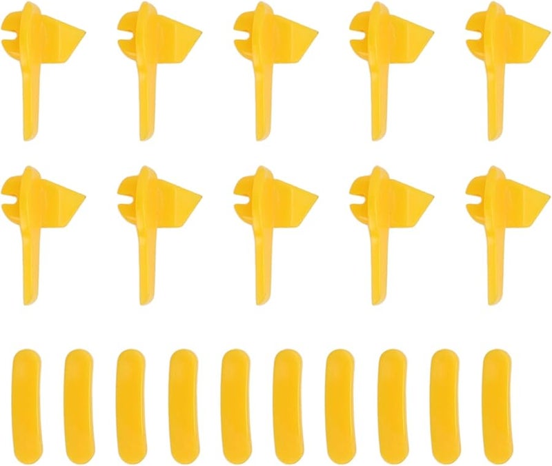 Enhanced Efficiency Tire Changer Demount Head 10 Sets Wearproof Duck Head Insert Rim Protector - Image 1