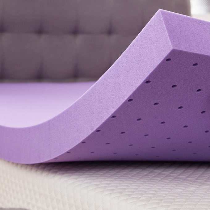 3 INCH GEL MEMORY FOAM MATTRESS TOPPER VENTILATED SOFT PRESSURE RELIEVE MATTRESS PAD BREATHABLE BED TOPPER CERTIPURUS CERTIFIED FULL SIZE