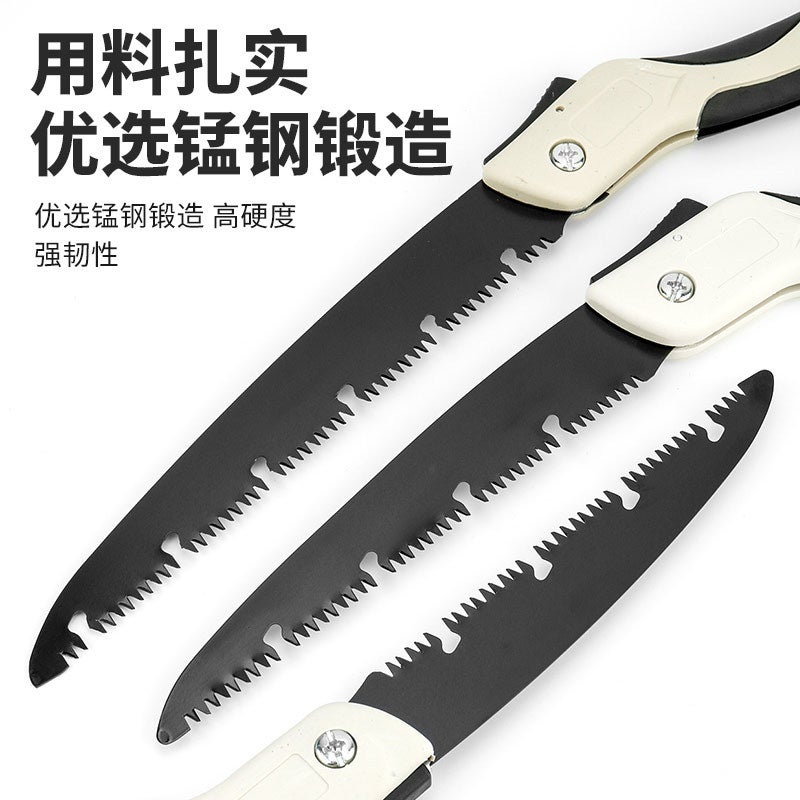 Saw Household Small Handheld Folding Saw Garden Fruit Tree Outdoor Hand Saw Logging Saw Artifact Fast Hand Saw - Image 3