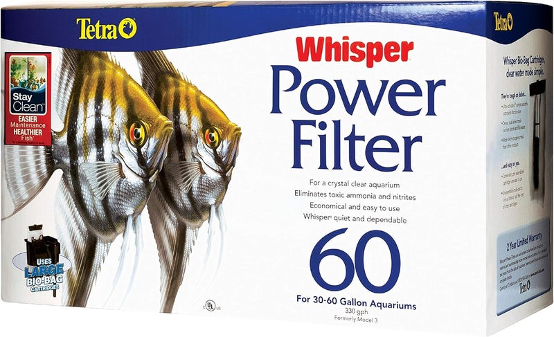 Tetra Whisper Power Filter for Aquariums - 3-Stage Filtration System for Up to 60 Gallons - Image 2