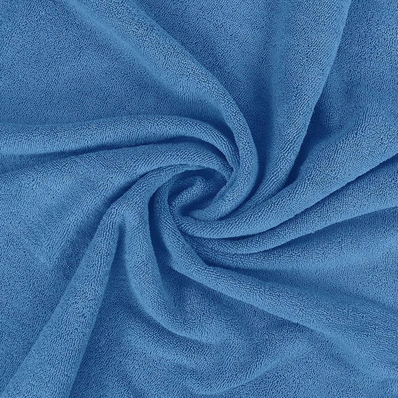Utopia Towels Luxurious Jumbo Bath Sheet 2 Piece, 600 GSM, 35 by 70 Inches, 100% Ring Spun Cotton, Highly Absorbent and Quick Dry Extra Large Bath Towel, Super Soft Towel, Electric Blue - Image 4