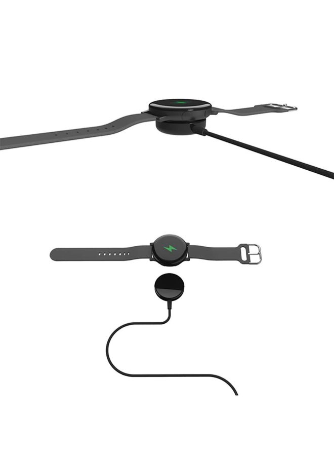Sikai Magnetic Wireless Charger Dock For Samsung Galaxy Watch Active/Active 2 Black - Image 4
