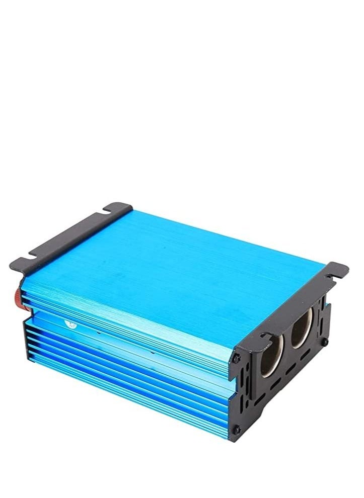 Royal ROYAL - Smart Car Power Inverter, 12V DC to 220V AC & USB 5V 4.8A, 300W with 8 Protection Function and Ultra Quiet Fan, BLUE (DYT-4488)  - Image 3