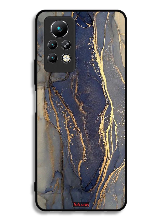 Tolwak Infinix Note 11 Pro Protective Case Cover Gliter Marble Pattern - Image 1