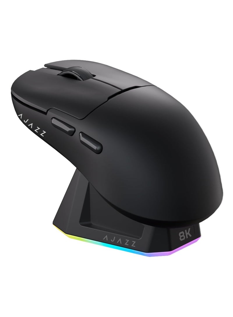 Ajazz 159PRO 8Khz Bluetooth/2.4G/Wired Lightweight Gaming Mouse with Magnetic Charging Dock  - Image 1