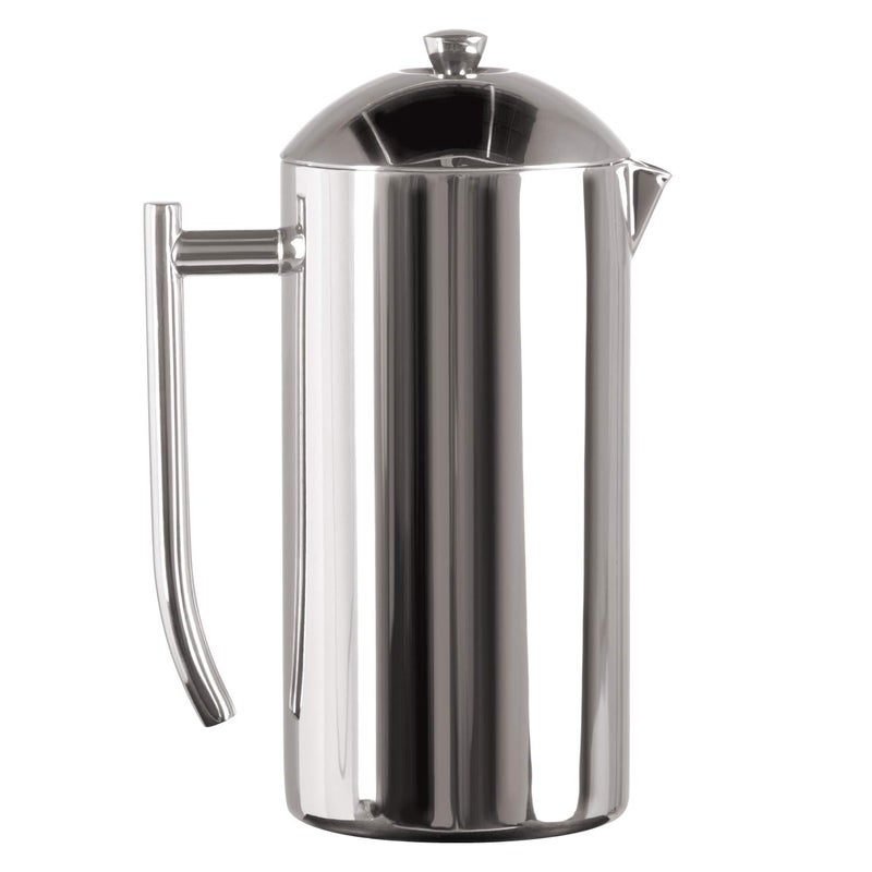 Frieling DoubleWalled Stainless Steel French Press Coffee Maker 36 oz Polished Insulated Press Pot Stainless Steel Coffee Maker