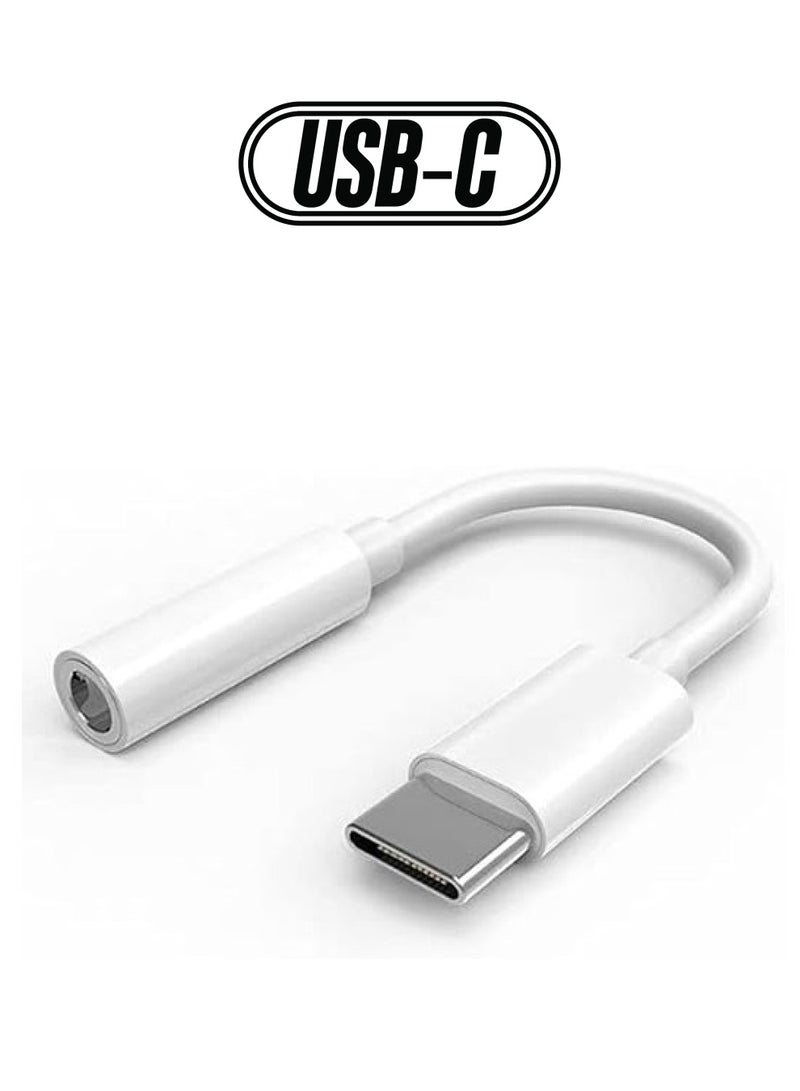 USB Type C to 3.5mm Female Headphone Jack Adapter USB C to Aux Audio Cable Cord Type C to 3.5mm Audio - Image 1