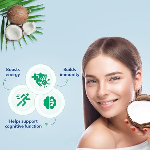 Parachute "Parachute Naturalz Organic Virgin Coconut Oil | Cooking Oil, Hair Oil, Body Oil & Oil Pulling | Cold Pressed | Unbleached | Unrefined | Non-Hydrogenated | MCT Oil | USDA Certified |6.7 Fl. Oz. | Glass Jar" - Image 3