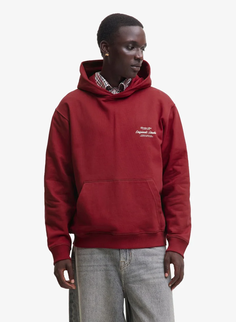 JACK & JONES Graphic Pullover Hoodie
