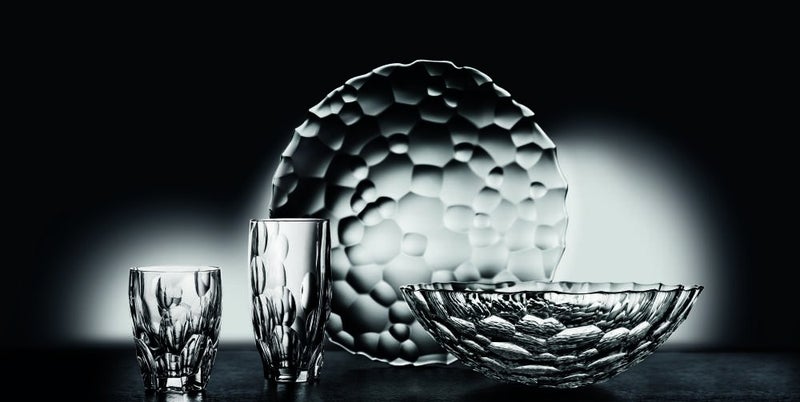 Spiegelau & Nachtmann Nachtmann Sphere Salad Plate Set, 23cm, Set of 2, Transparent - Image 4