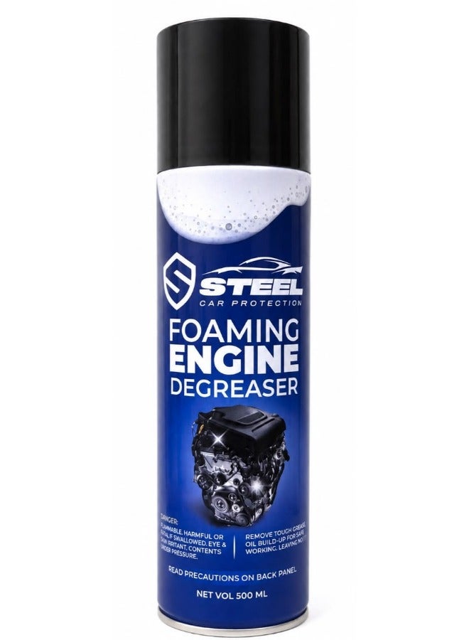 STEEL ENGINE FOAM DEGRASSER 500ML
