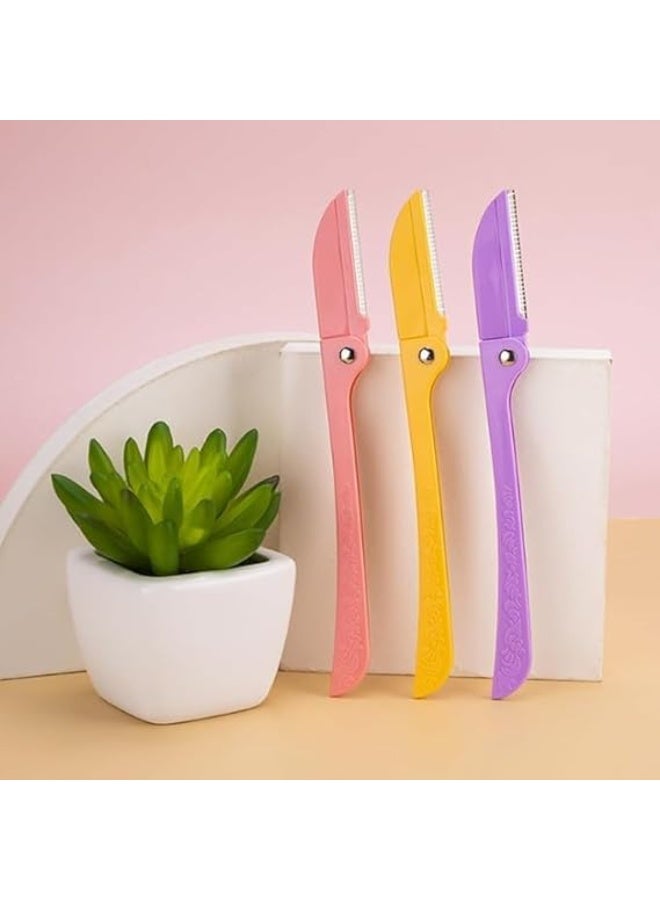 Women's Razor for Face & Body Hair Removal, Set of 3 Precision Edges, Smooth Skin, Painless Hair Removal with Safe and Easy to Use Design - Image 4