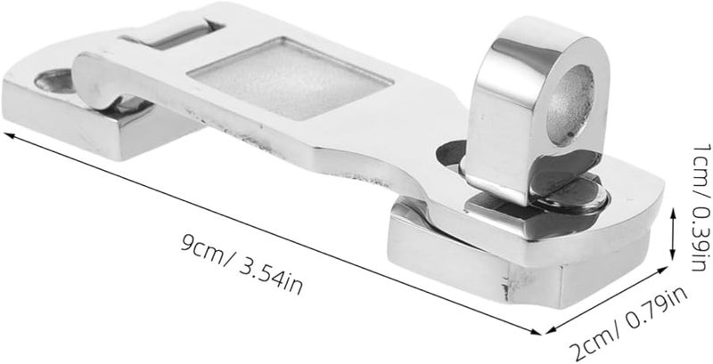 316 Stainless Steel Heavy Duty Marine Trailer Latch Boat Door Lock Easy Install Rotating Mechanism - Image 3