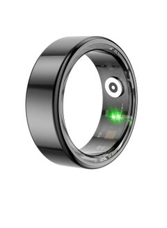 Smart Ring, Waterproof Wearable Fitness Tracker Ring, Long Battery Life Sleep Tracker Health Ring, Comfortable Bluetooth Smart Ring With Multiple Sports Modes For Men And Women, (Size 10, Black)