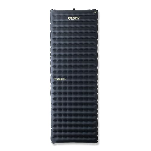 Nemo Equipment Tensor Extreme Conditions Sleeping Pad - Regular Wide (72"x25") - Black/Birch Bud/Citron - Image 1