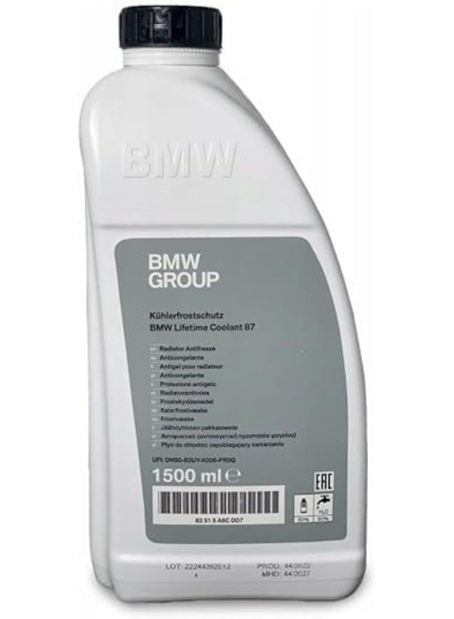 Genuine BMW 83512355290 Radiator Engine Antifreeze & Coolant 1.5 Liter