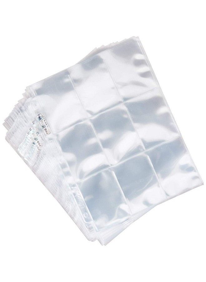 Ultra Pro 9 Pocket Silver Series Page Protector For Standard Size Cards (100Ct)  - Image 4