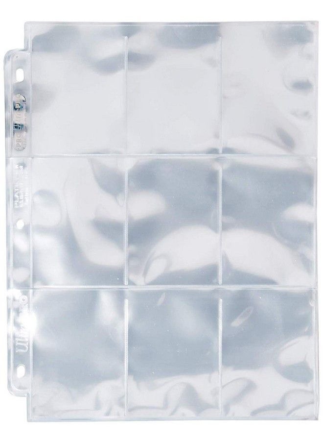 Ultra Pro 9 Pocket Silver Series Page Protector For Standard Size Cards (100Ct)  - Image 3