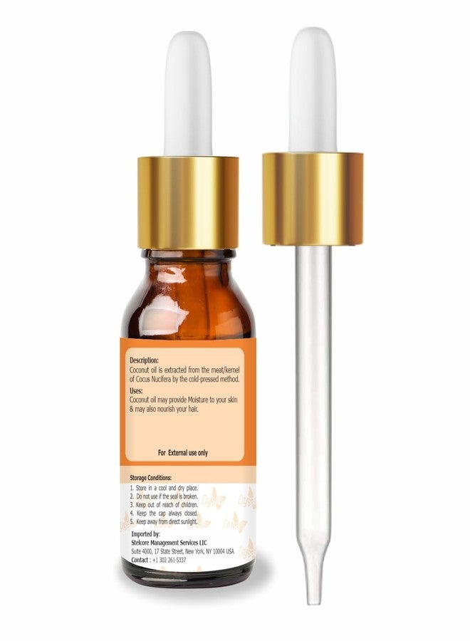 Crysalis Coconut (Cocos Nucifera) Oil|100% Pure & Natural Undiluted Carrier Oil Organic Standard For Skin & Haircare|Nourishes & Softens Skin, Improves Skin Appearance, Prevents Dry Hair-30ml - Image 2