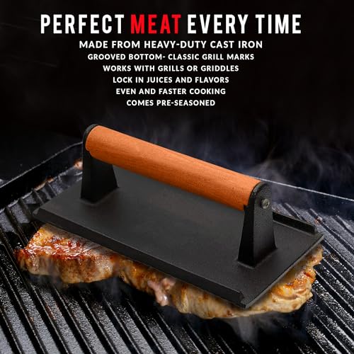 Eggssentials Griddle Breakfast Kit Compatible with Blackstone Griddle, Pancake Batter Dispenser, Bacon Press, 4 Egg Rings & Stainless Steel Spatula - Best for Indoor-Outdoor Cooking. - Image 4