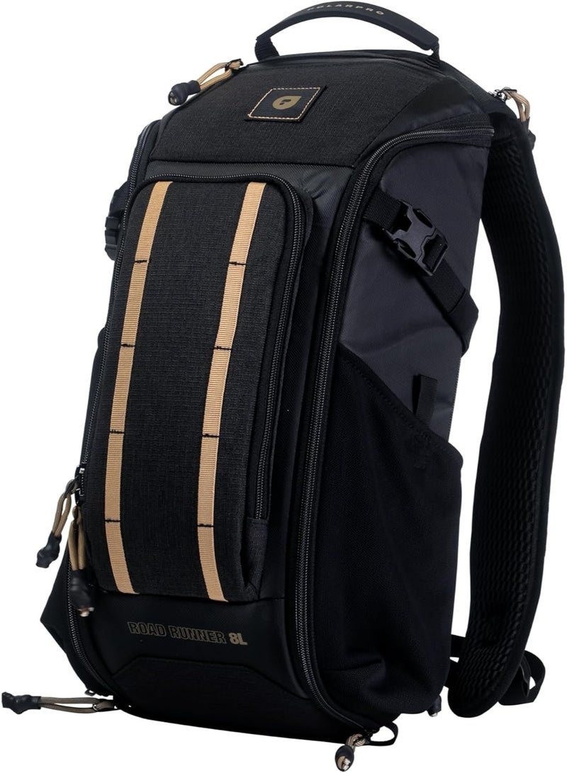 PolarPro RoadRunner 8L Camera Backpack – Ultralight 878g, Compact Dual-Side Quick Access, Fits Camera Body, 3 Lenses & Tripod, Weatherproof With Built-In Rain Cover, For Photographers & Videographers - Image 2