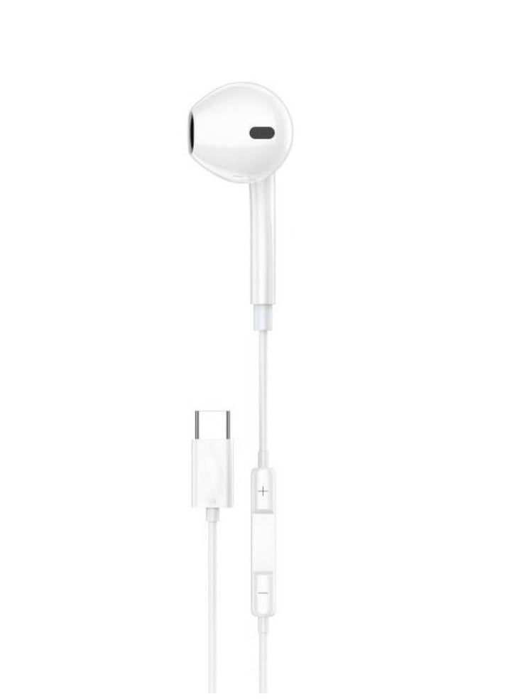 Type C headphone white