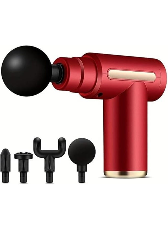 Portable Deep Tissue Massage Gun for Pain Relief – Handheld Electric Percussion Muscle Massager Gun for Athletes, Neck, Back, and Full Body Muscle Relaxation, Professional Fascial Massage Device - Image 5