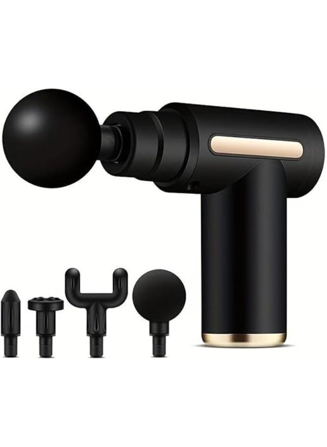 Portable Deep Tissue Massage Gun for Pain Relief – Handheld Electric Percussion Muscle Massager Gun for Athletes, Neck, Back, and Full Body Muscle Relaxation, Professional Fascial Massage Device - Image 1