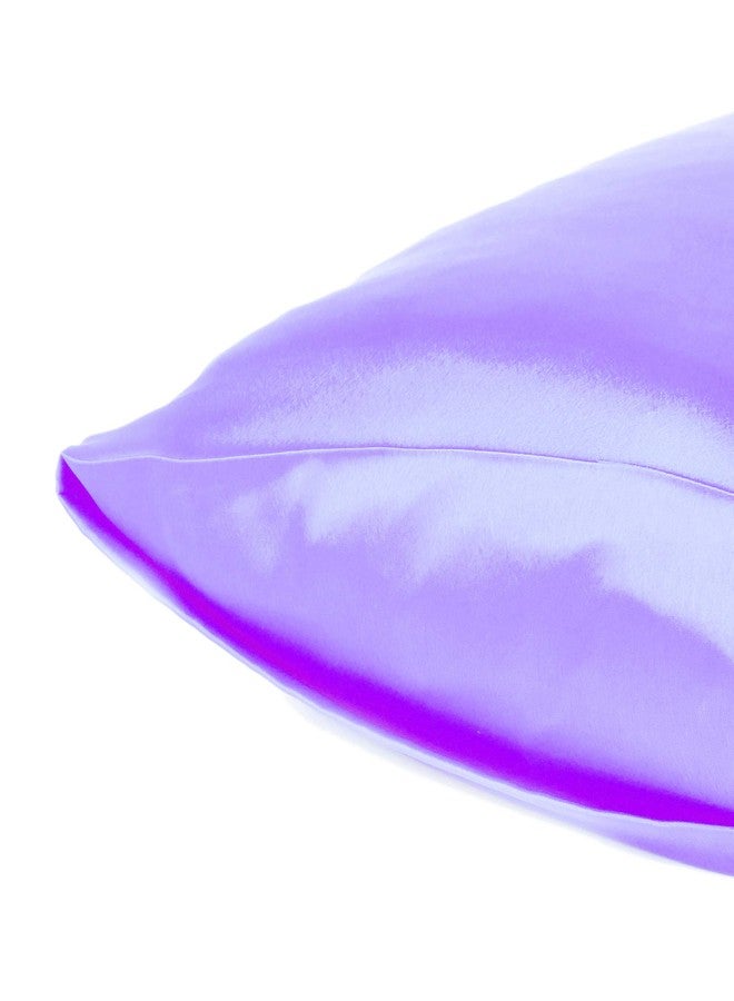 Oussum Satin Silk Pillowcase Pillow Case Covers with Envelop Closure for Hair and Skin Home Bedroom Decor Single Pcs Free scrunchi - Image 4