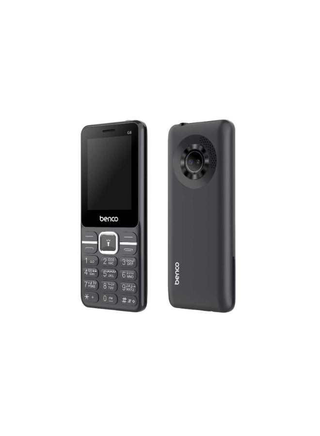 G6 4G Keypad Mobile Phone With Camera Black – Middle East Version