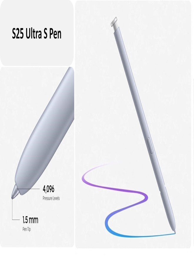 SLQ Galaxy S25 Ultra S Pen Replacement for Samsung Galaxy S25 Ultra Pen, S Pen S25 Ultra Stylus Pen [4096 Pressure Sensor] with 5xTips/Nibs (Green/Pink) - Image 3