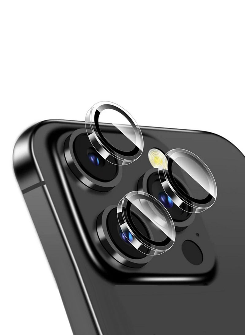 CHAPPELINE Apple iPhone 16 Pro Max 5G 2024 Chappeline LC01 Camera Protector, HD Phone Lens Protector (MLGITR) - Clear - Image 1