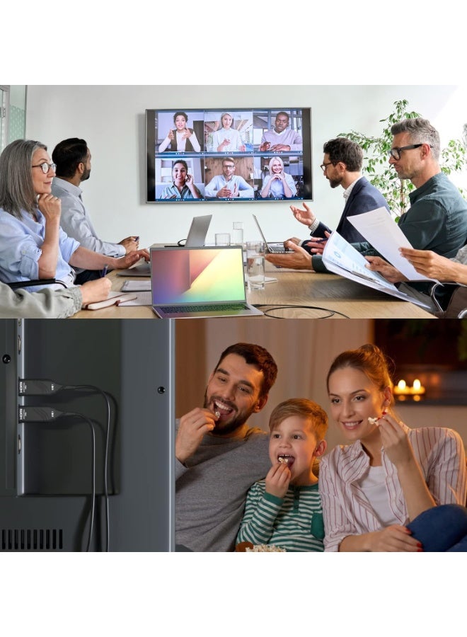 8K HDMI Fiber Optic Cable 50m – Ultra High-Speed, Lossless Transmission, Supports 8K@60Hz – Flexible Optical Core – Designed for Long-Distance, Zero Signal Loss  - Image 3