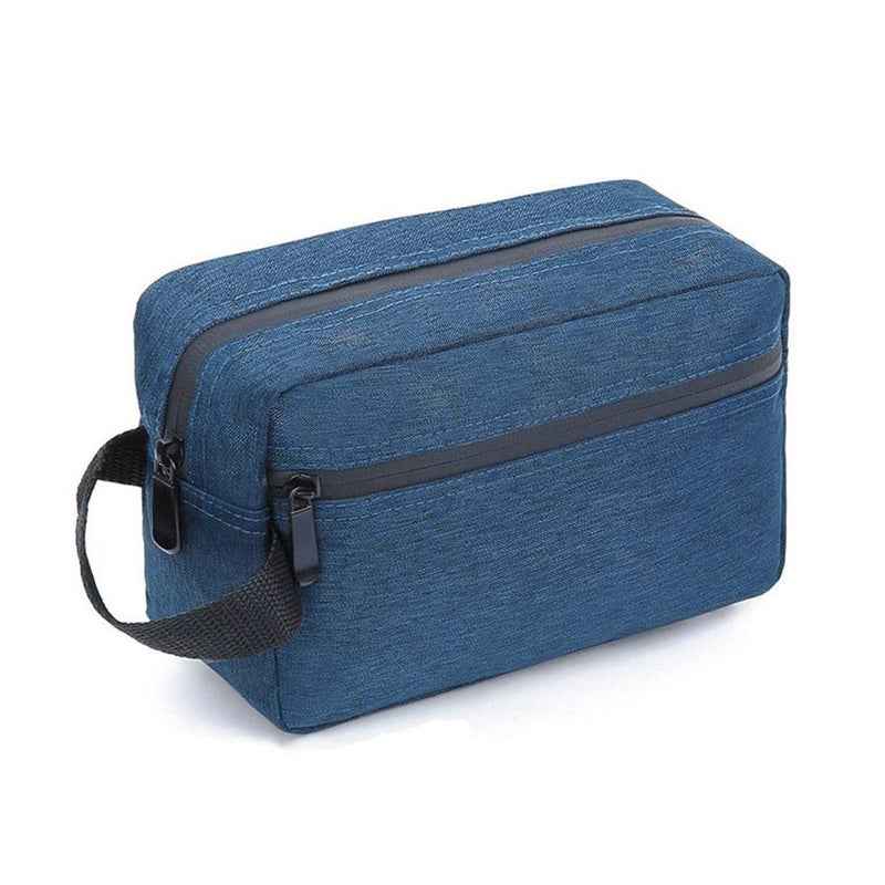 Waterproof travel toiletry bag for men and women, large capacity cosmetic storage bag, men's shaving bag - Image 5