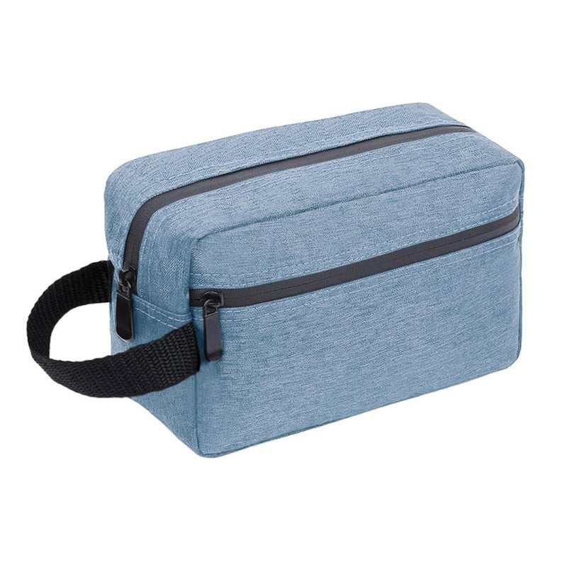 Waterproof travel toiletry bag for men and women, large capacity cosmetic storage bag, men's shaving bag - Image 1