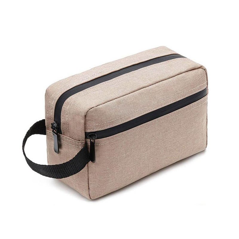 Waterproof travel toiletry bag for men and women, large capacity cosmetic storage bag, men's shaving bag - Image 4